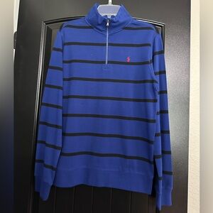 Polo Ralph Lauren Blue and Black Pullover